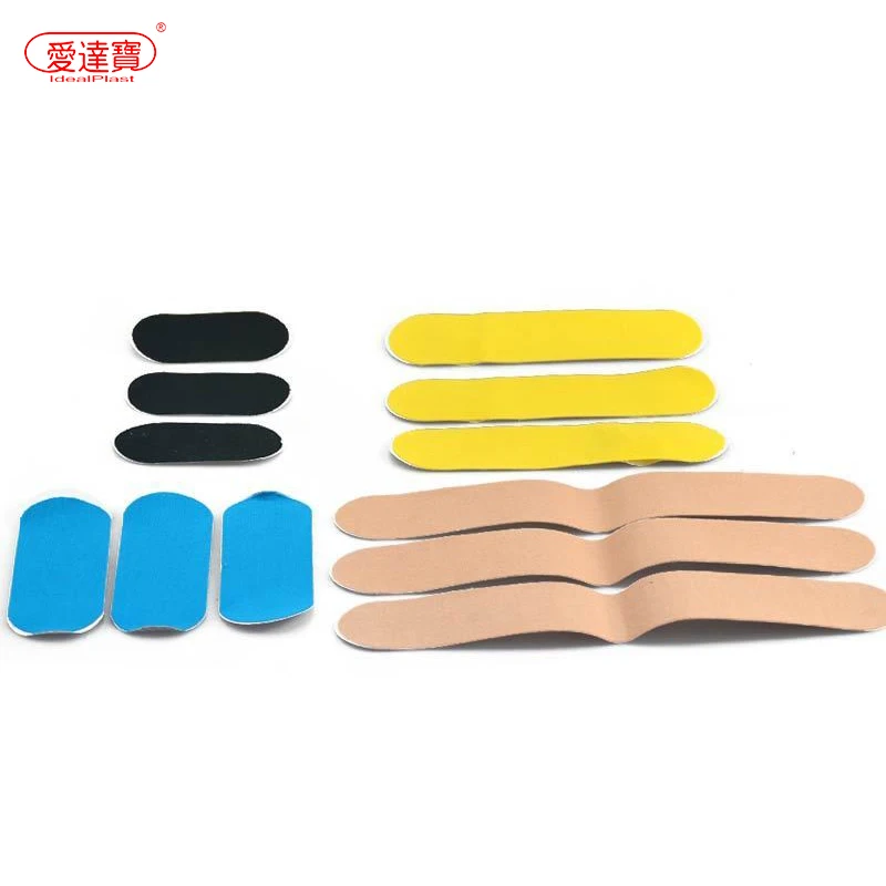 12 шт. пластырь кинезиологическая Лента Хлопок эластичный клей для разрезания