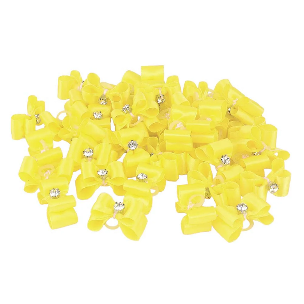 10/20 шт. разноцветные банты для собак