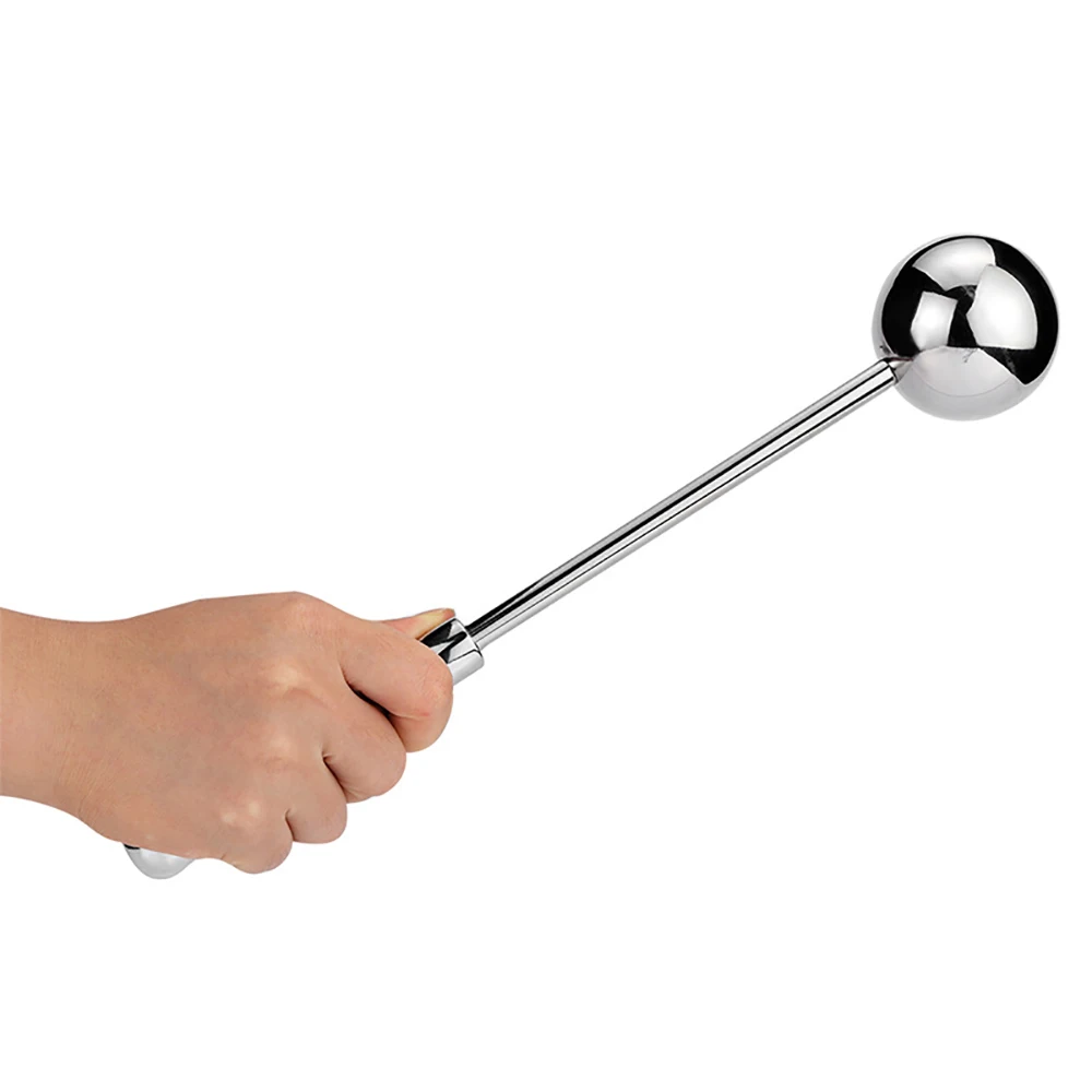 Анальная пробка Sextoy из нержавеющей стали для мужчин бусины точки G палочка