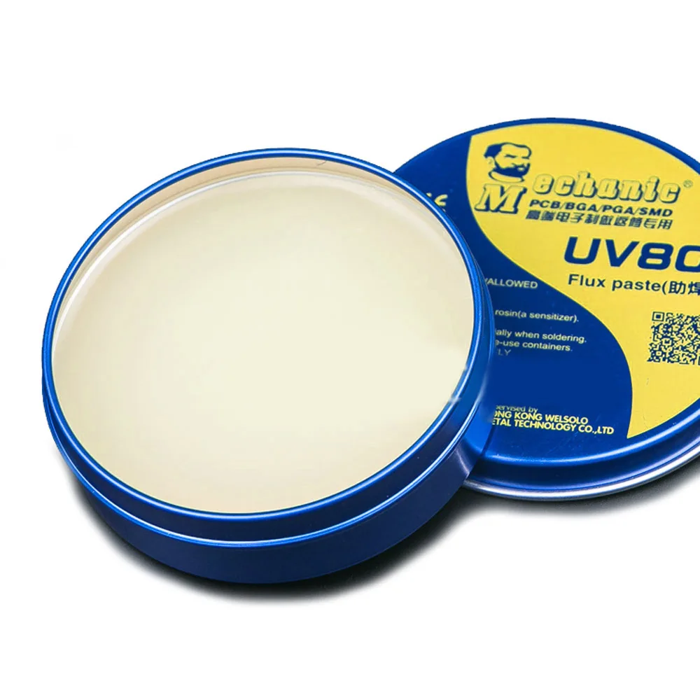 Механик MCN-UV80 нечистая паста пайка с флюсом Олово BGA припой флюс Электрический паяльник сварочные флюсы для PCB/BGA/PGA/SMD