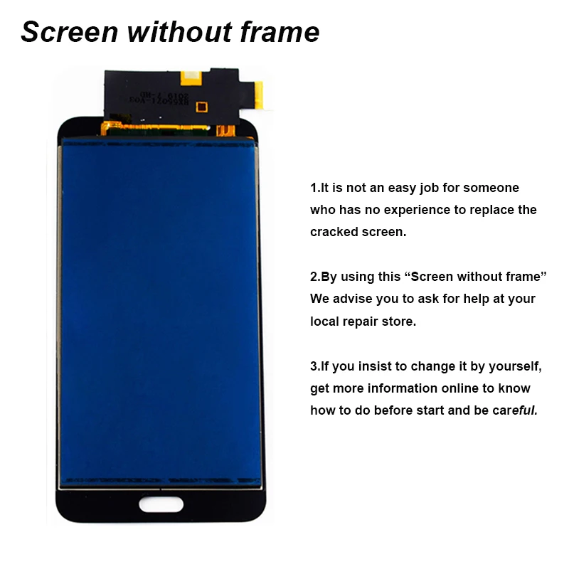 J710 ЖК-дисплей для Samsung Galaxy J7 J710 ЖК-дисплей J710F J710M J710H J710FN ЖК-дисплей+ сенсорный датчик экрана в сборе рамка