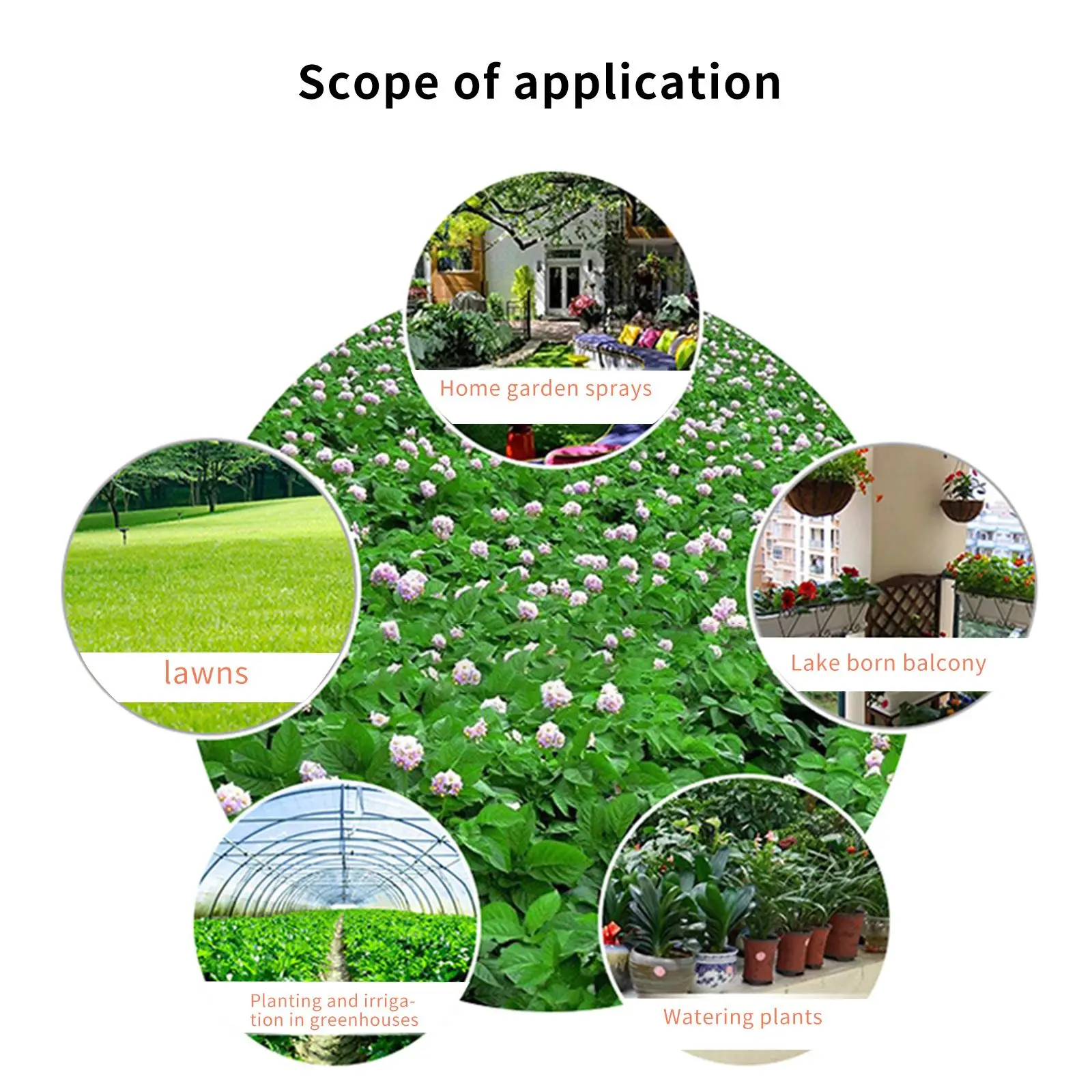 

15M DIY Drip Irrigation System Automatic Watering Irrigation System Kit Garden Hose Micro Drip Watering Kits Adjustable dripper