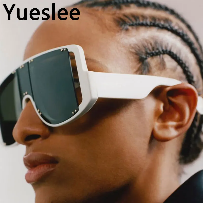 

46637 Retro Big Frame Luxury Sunglasses Men Women Fashion Shades Uv400 Vintage Glasses Men Sunglasses