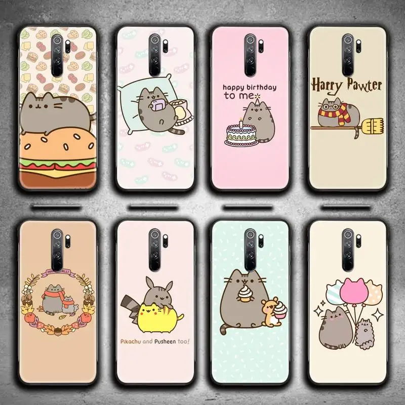 Pusheen cat чехол для телефона Redmi Note 9 8 8T 8A 7 6 6A Go Pro Max K20 K30 Pro|Бамперы| |