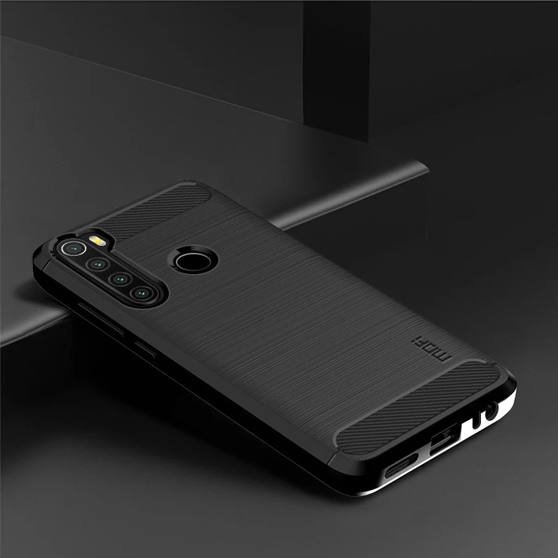 Чехол MOFi для Xiaomi Redmi Note 8 T, роскошный чехол из мягкого волокна ТПУ, силиконовый чехол для телефона s, задняя крышка для Xiaomi Redmi Note 8T