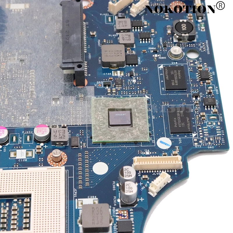 NOKOTION PIWG2 LA 6753P основная плата Материнская для ноутбука Lenovo G570 системная HM65 DDR3