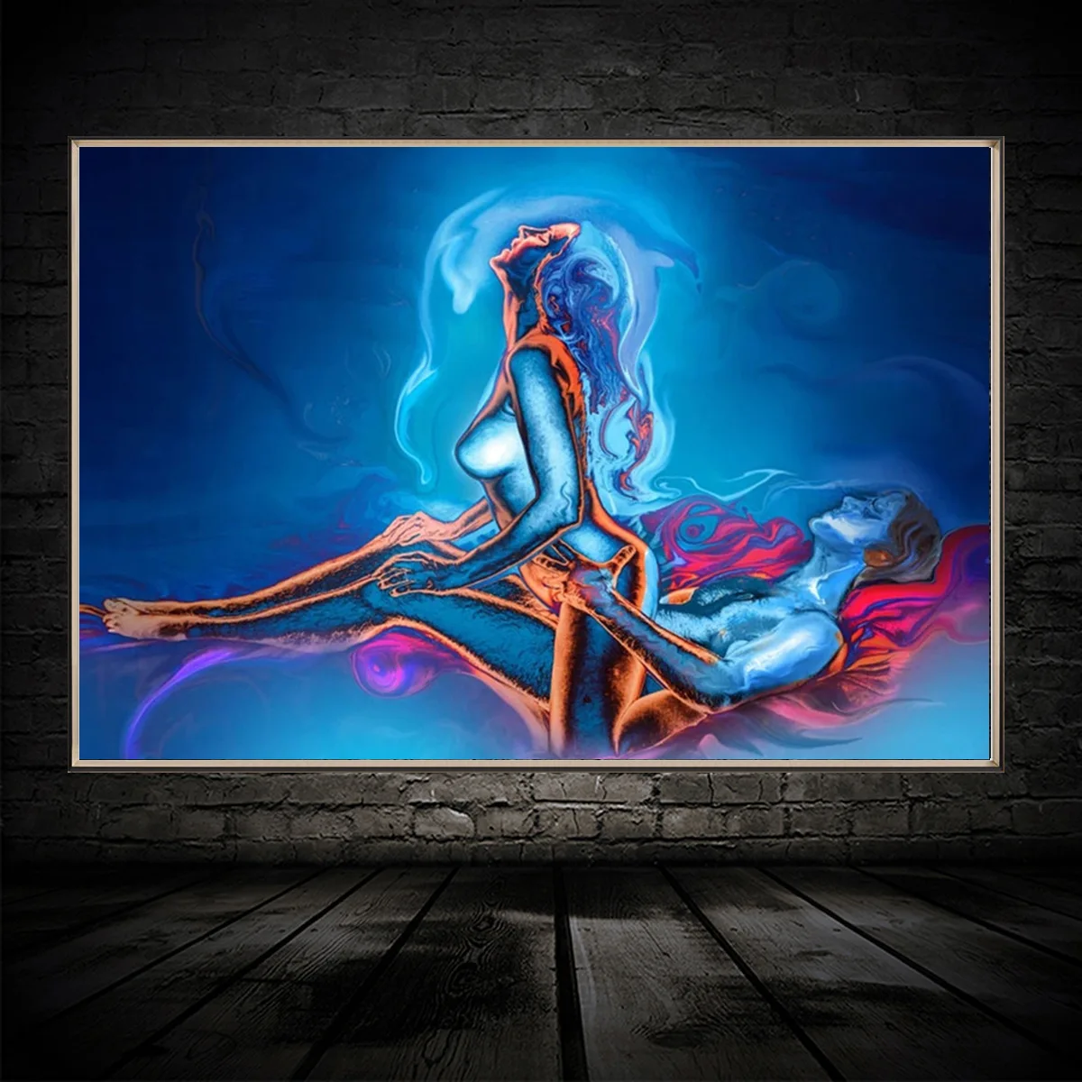 

Human Body Love Art Modern Home Wall Painting Decoration Living room picture Bedroom Poster Wall art canvas