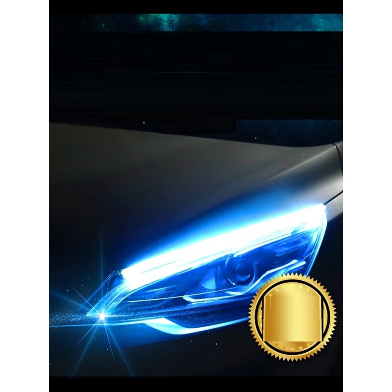 Para Auto Iluminaciones Barra Coche Lighting Light Car Accessories Luces Led Headlight Daytime Running Universal Signal Lamp | Автомобили
