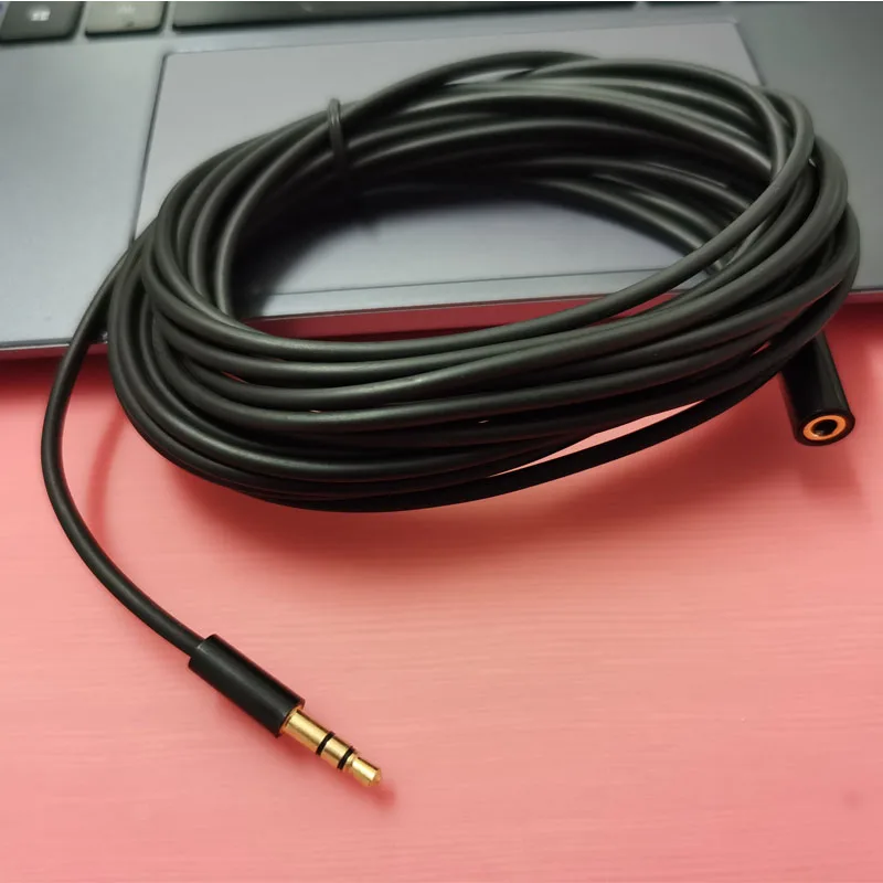 Хорошее качество-3 5 аудио удлинитель штекер-гнездо 3 полюса метров | Электроника