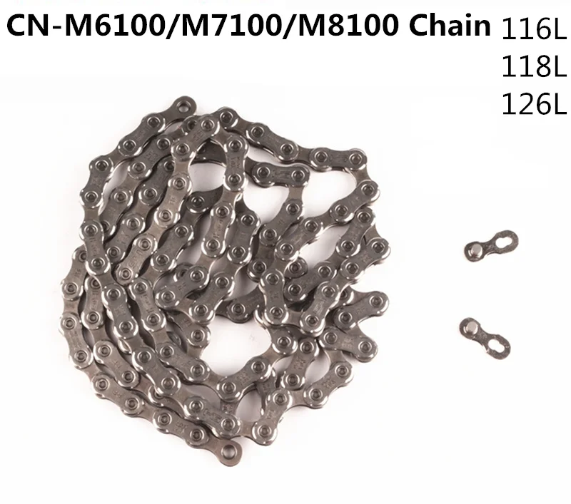 

Цепь для горного велосипеда CN M8100 SLX M7100 DEORE M6100 12s 116L 124L 126L