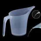 Пластиковый мерный кувшин с наконечником, 1000 мл, Градуированный кухонный хлебобулочный инструмент