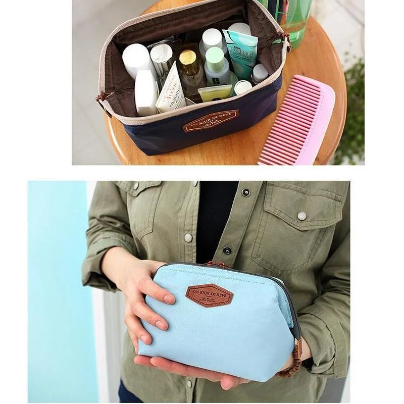 

Beauty Cute Women Lady Travel Makeup Bag Cosmetic Pouch Clutch Handbag Casual Purse 2021