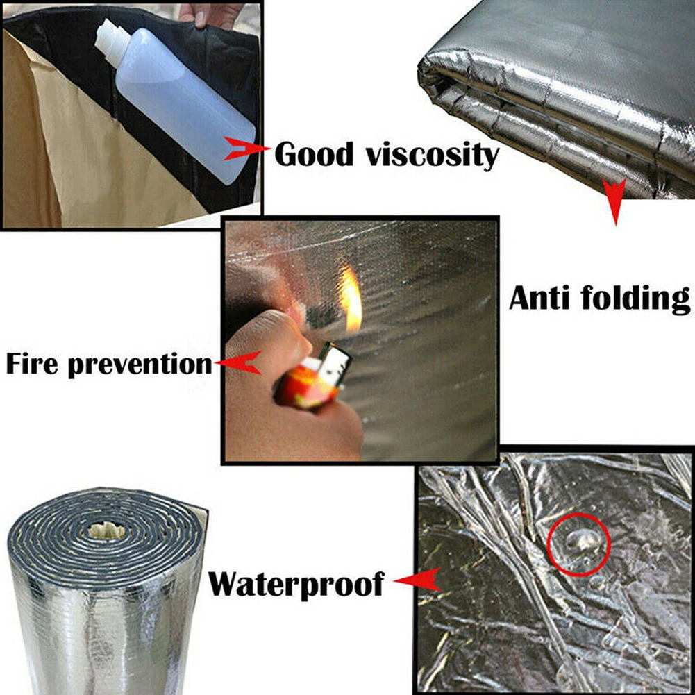 5 мм устойчивость к вибрации звукоизоляция шумоизоляция автомобиля пылезащитный