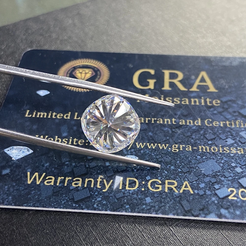 6 cts изумруд высокое качество 10*12 мм VVS1 лаборатория созданная moissanite отличная