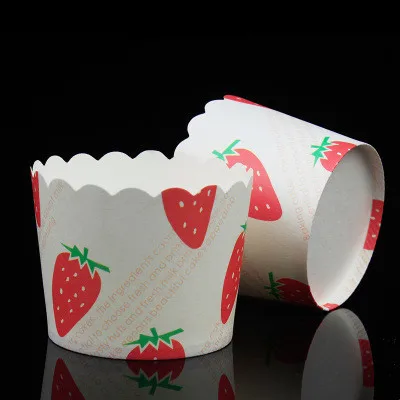

50pcs Stripe Cupcake Paper Cup Greaseproof Cupcake Wrapper Paper Muffin Cupcake Baking Cup Cupcake Liners For Wedding Party