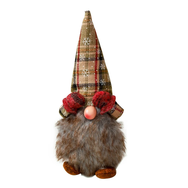 Handmade Swedish Stuffed Toy Santa Doll Gnome Scandinavian Tomte Nordic Nisse Sockerbit Dwarf Elf Home Ornaments Christmas | Дом и сад