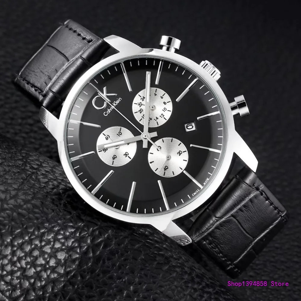 

Luxury Calvin- Klein- Quartz Wrist Women Watches Silver Bracelet Ladies Watch Stainless Steel Clock Casual Waterproof Watch C5
