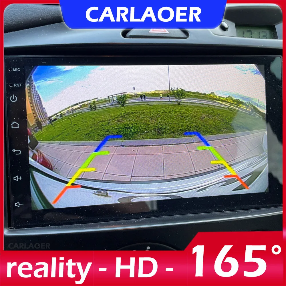 Камера заднего вида с объективом рыбий глаз 165 ° реальное тестирование высокое