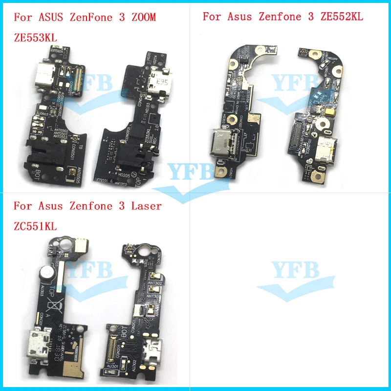 Для ASUS ZenFone 3 laser ZE553KL ZE552Kl ZC551KL USB зарядное устройство док порт коннектор зарядный