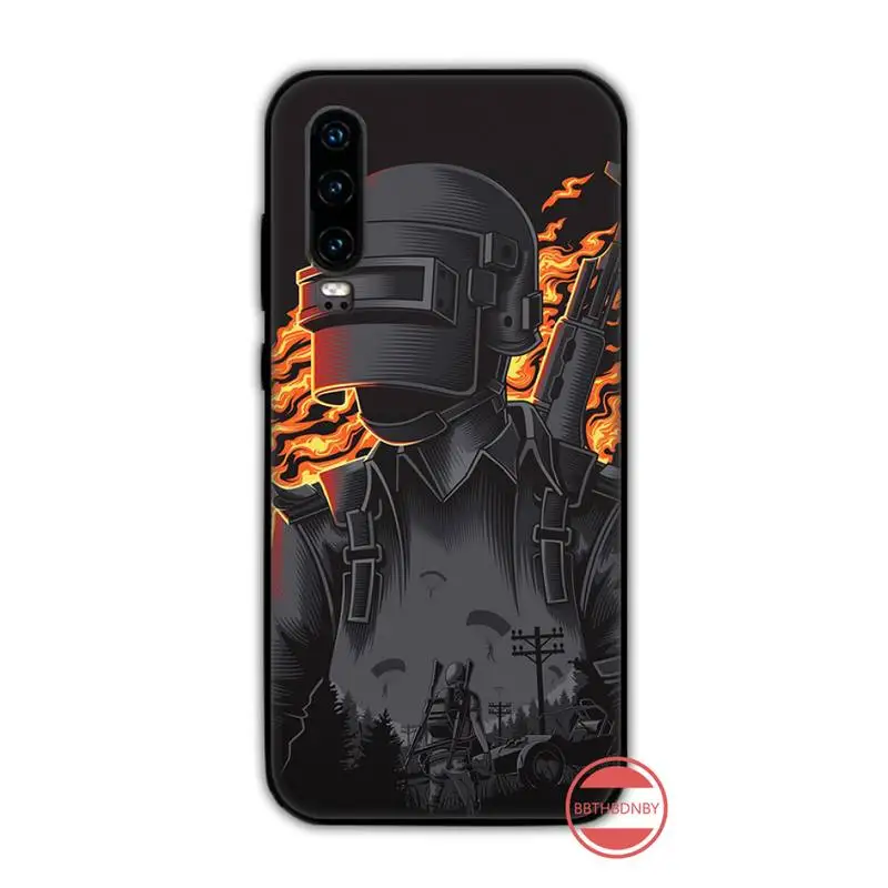 free fire PUBG game gun TPU Silicone Phone Case For Huawei Honor view 7a5.45inch 7c5.7inch 8x 8a 8c 9 9x 10 20 10i 20i lite pro | Мобильные