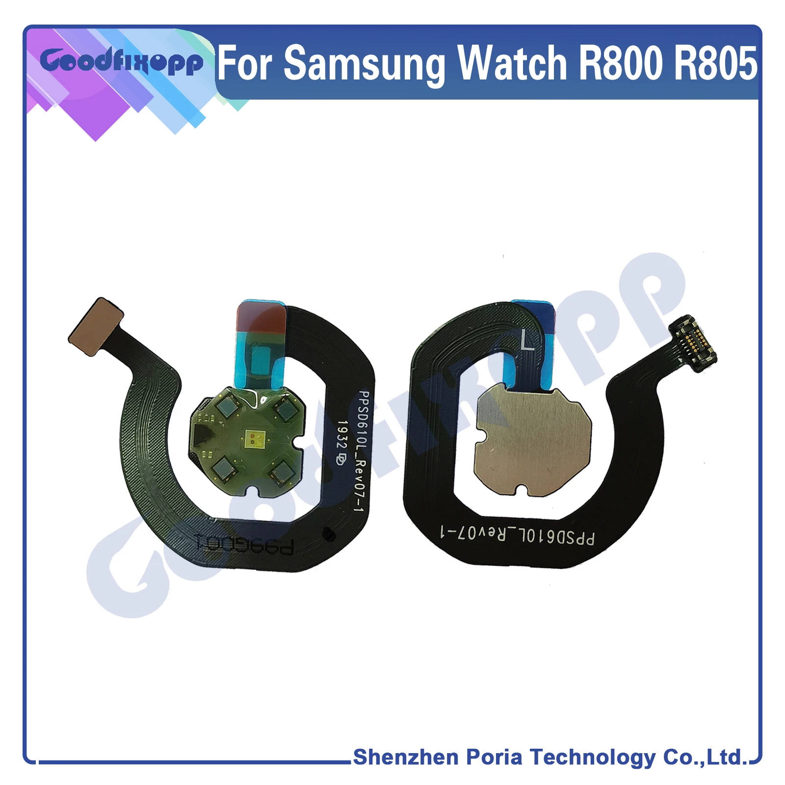 Сменный датчик сердечного ритма для Samsung Galaxy Watch SM-R800 R805 46 мм гибкий кабель SM-R810 R815