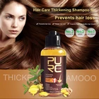 Шампунь PURC для роста волос, эссенция для восстановления роста волос, восстанавливающая сыворотка для ухода за корнями волос