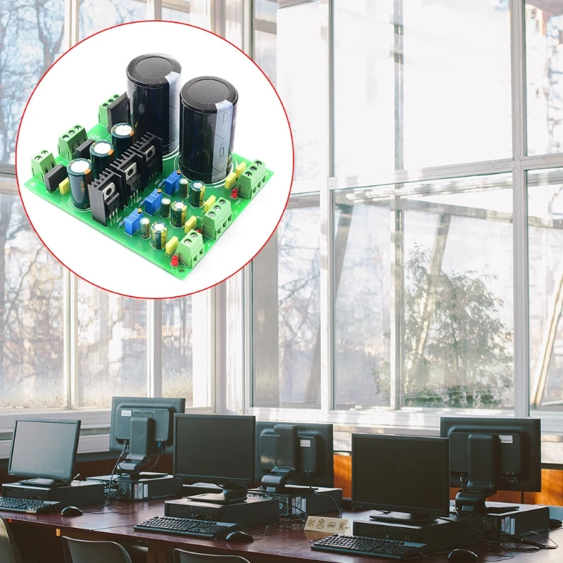 

Positive And Negative Rectifier Filter Dual Power Supply Board LM317 LM337 Multi-channel Precision Adjustable Rectifier