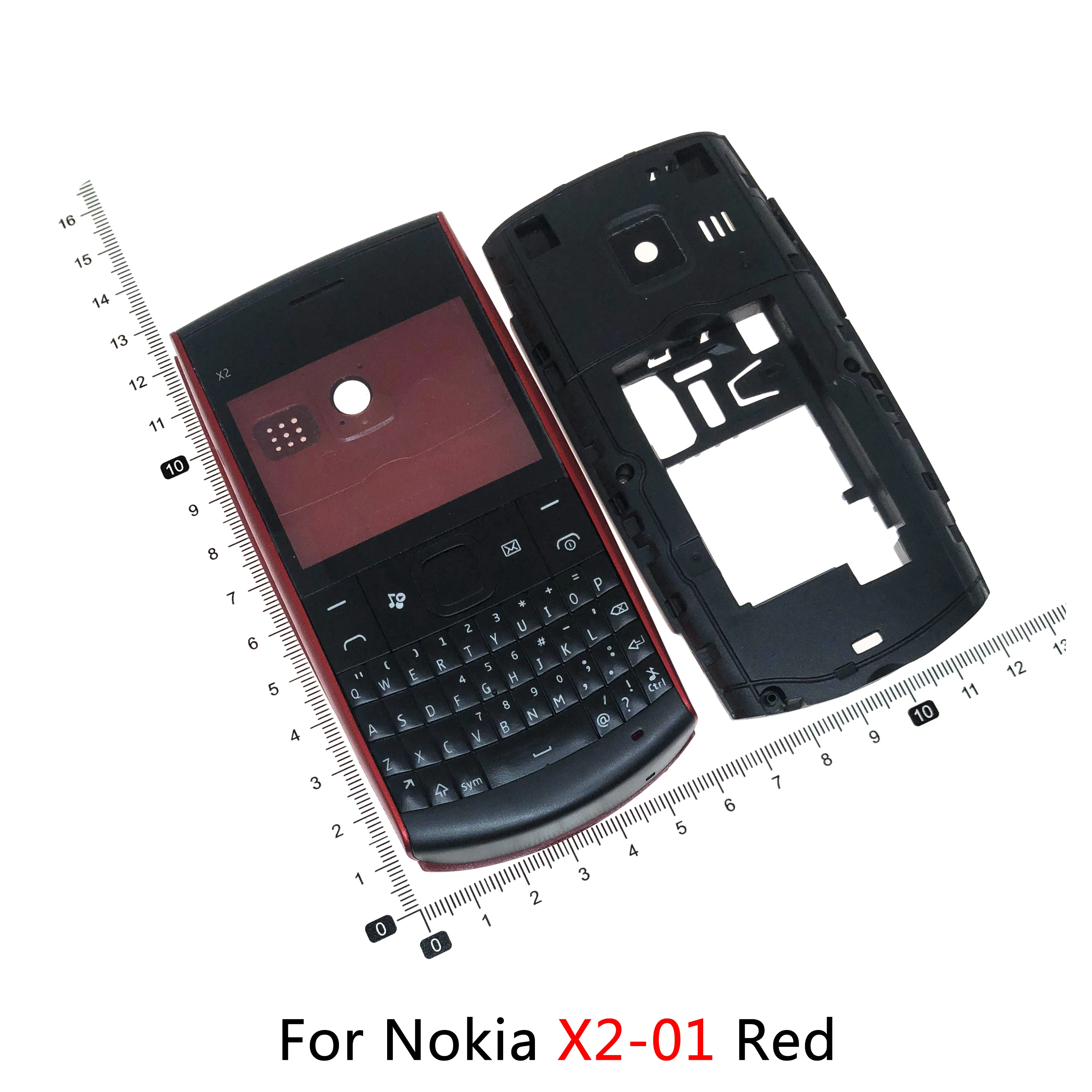 For Nokia E5 X2-00 X2-01 E63 E71 E72 Housing Front Faceplate Frame Cover Case Back cover battery door Keypad | Мобильные телефоны и