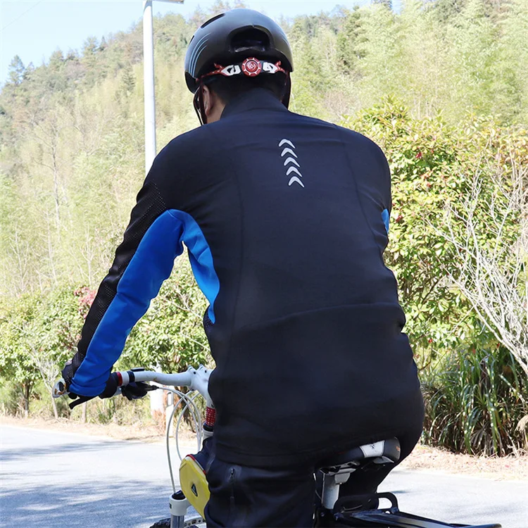 Зимняя велосипедная куртка WOSAWE Флисовая теплая ветровка для уличного спорта