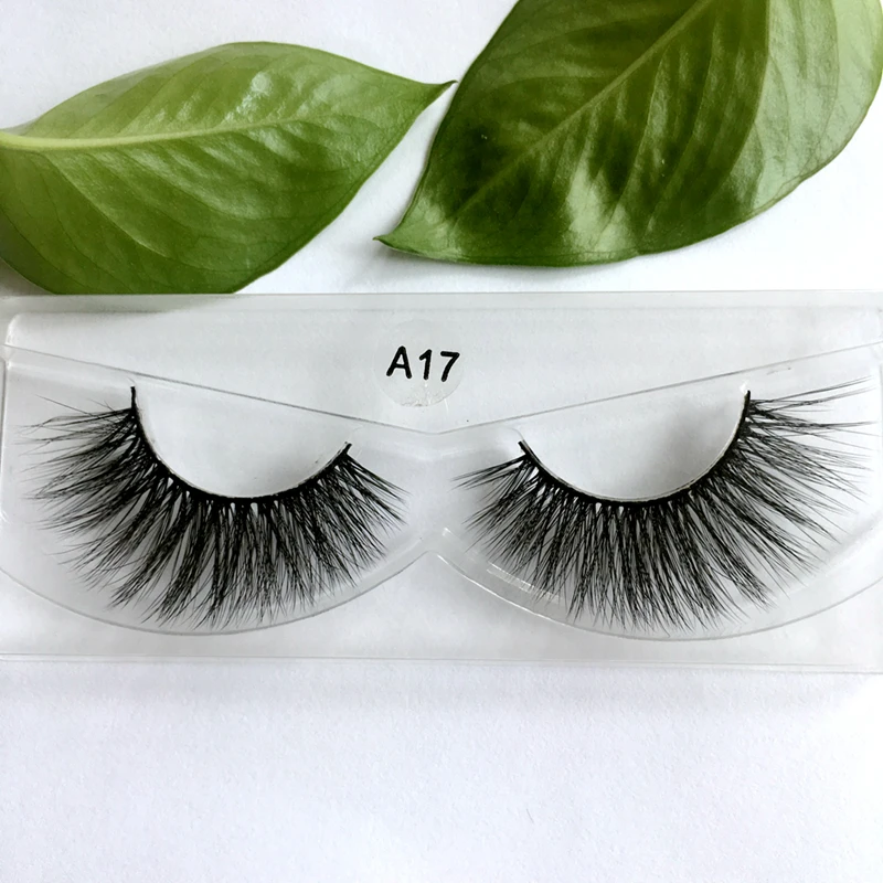 Ресницы натуральные накладные ресницы средней длины легкие многоразовые тонкие