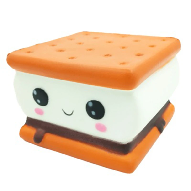 Jumbo шоколадного печенья сыра милый мягкий медленно поднимающийся сжимающаяся