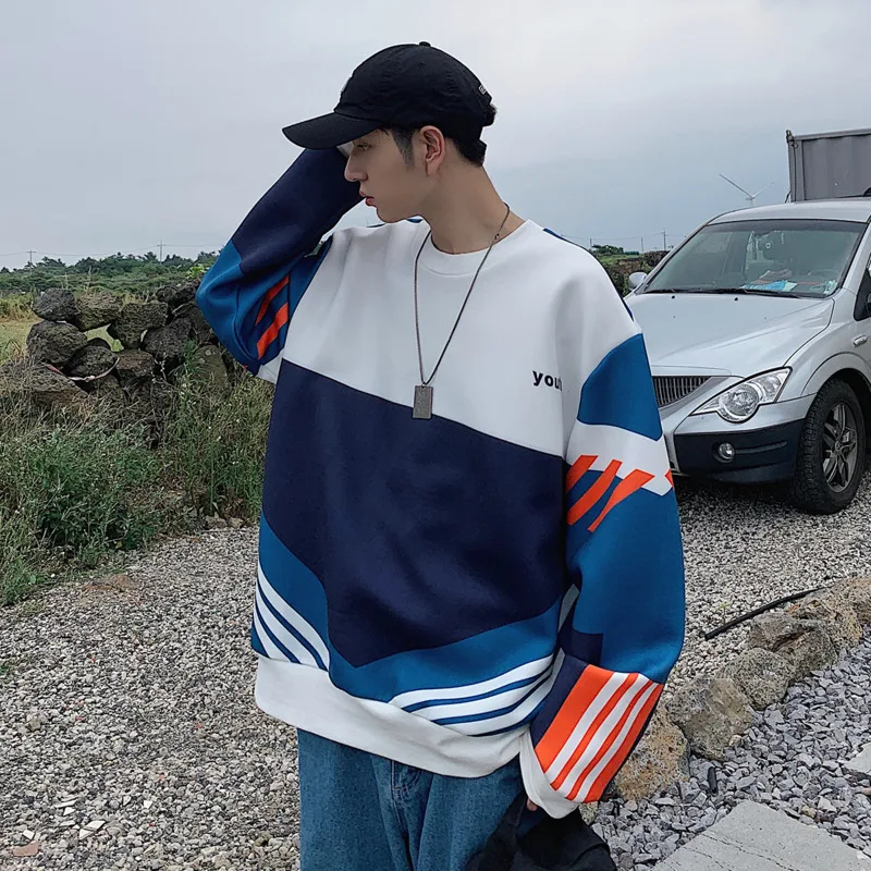 2019 осень и зима Корейская версия европейского американского стиля простой