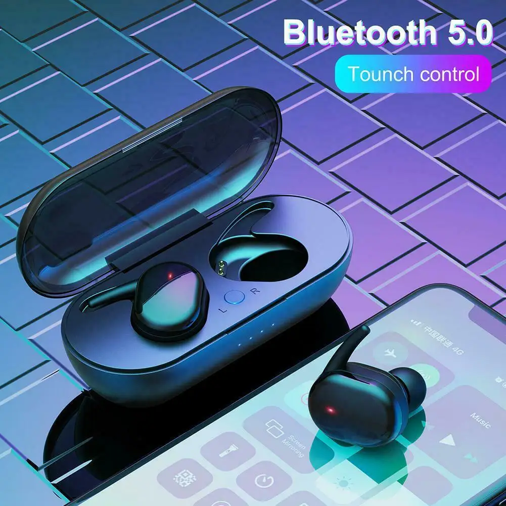 

Tws-наушники Bluetooth 5,0; Беспроводные наушники; Стереонаушники; Мини-наушники-вкладыши; 3d стерео звук; Спортивные наушники для Ios, Android