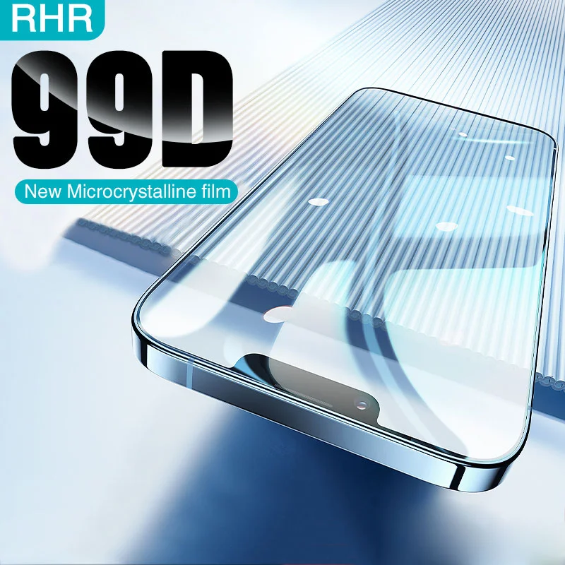 

99D Curved Full Cover Protective Glass On For iPhone 12 13 11 Pro Max Screen Protector For iPhone 12 13 XR XS Max Tempered Glass