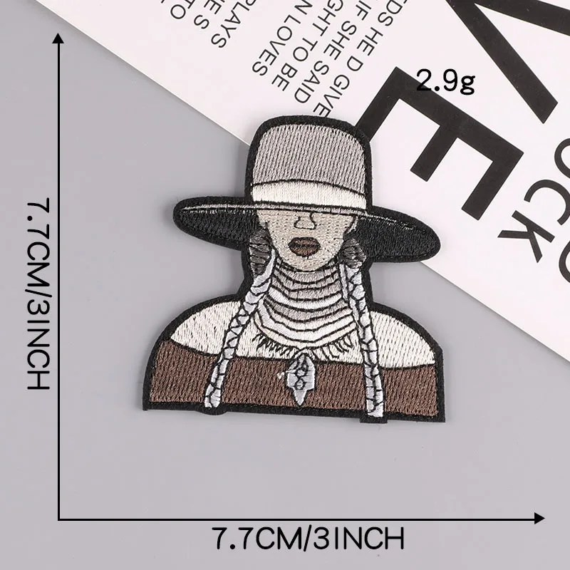 Наклейки с вышивкой Череп инопланетянин летающая тарелка аксессуары для багажа