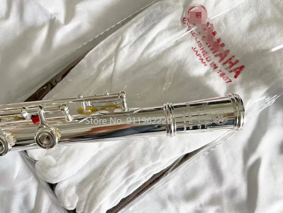 471 Флейта с серебряным покрытием золото рот 17 Отверстия Откройте C Ключ E