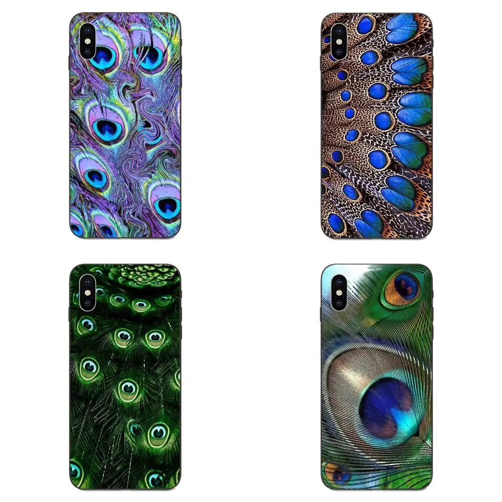 Абстрактный Павлин для Galaxy A3 A5 A6 A6s A7 A8 A9 A10 A20E A30 A40 A50 A60 A70 A80 A90 плюс 2018 ТПУ Корпус
