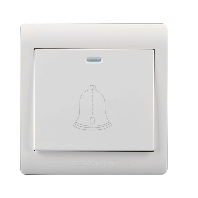 Проводной дверной звонок 220 В 86 Тип переключатель/кнопка контроль доступа