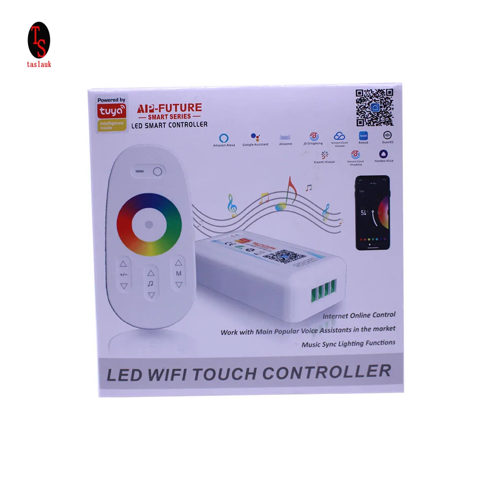 Wi-Fi-контроллер для RGBCCT RGB RGBW RGBWW двойная белая цветовая температура CCT 5050 2835 DC12-24V