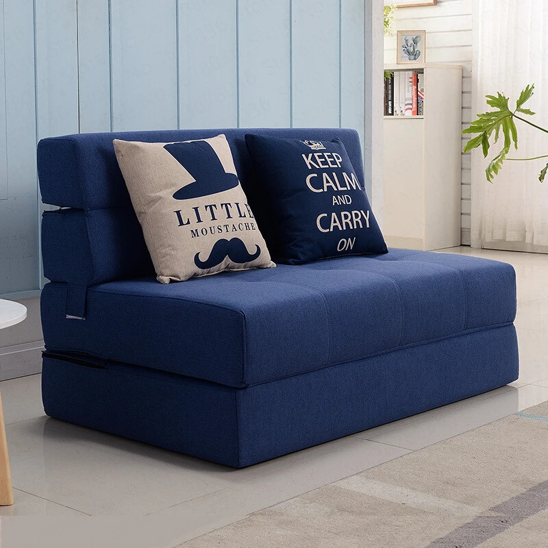 Folding Lazy Sofa Bed Tatami Hard Mattress Single Double Living Room Bedroom Study Small Apartment Space Saving |