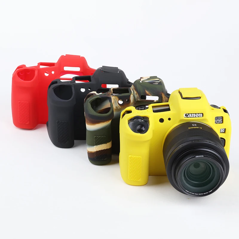Мягкий силиконовый чехол для камеры Canon EOS R6 резиновый R защитный | Электроника