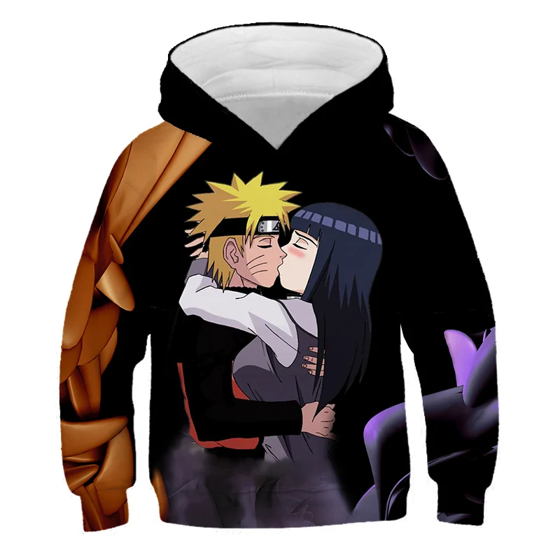 

3D Printed Anime Sweatshirts Cosplay Jackets Clothes Costumes Sasuke Boy Hoodies Uzumaki Akatsuki Sakura Hat Girl Tops For Kids