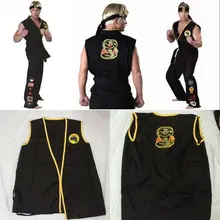NO MERCY Anime Cosplay KOF Costumes Val Armorr Karate Kid Taekwondo Clothing for Man Gladiator Role Play