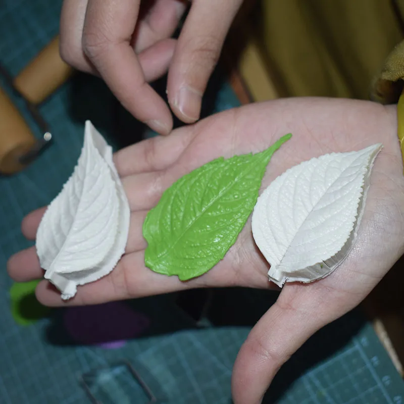 Набор инструментов из полимерной глины резак нержавеющей стали лепестки листьев