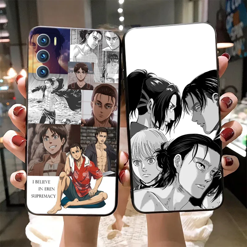 

Mikasa Ackerman phone case for oppo realme GT Q3 Q2 GTneo X7 X50 pro Reno 4 5 6 pro Puls Z Ace luxury Silicone case