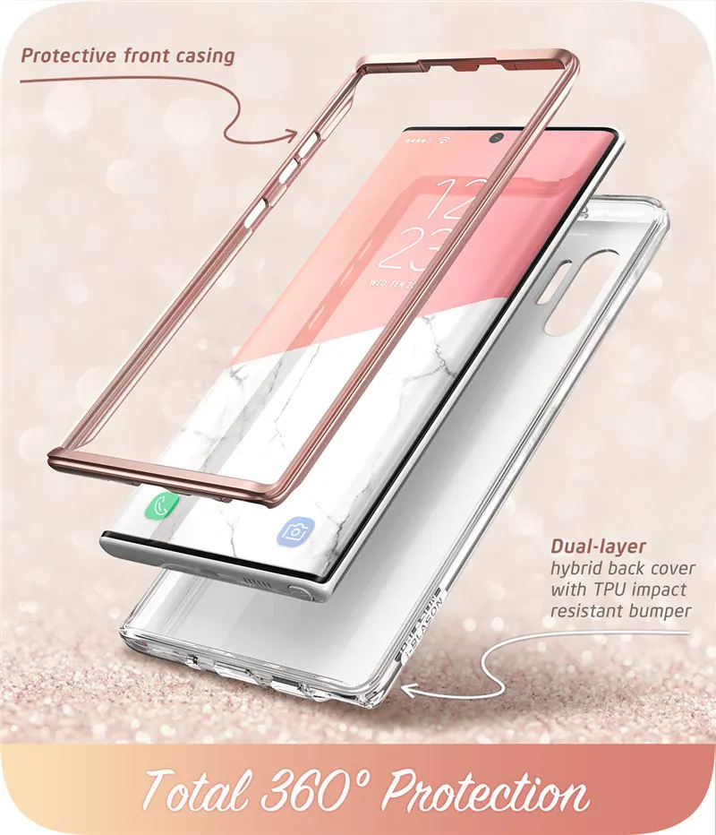 Чехол для samsung Galaxy Note 10( выпуск) i-Blason Cosmo Full-блеск для тела Чехол под мрамор без встроенного протектора экрана