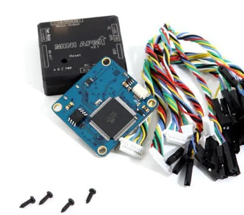 MiniAPM V3.1 Mini ArduPilot Mega 2 6 внешний компас Контроллер полета APM для мультикоптера FPV