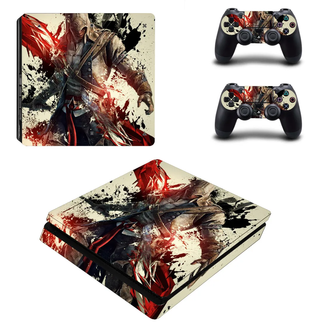 

New Game PS4 Slim Stickers Play station 4 Skin Sticker Decal Cover For PlayStation 4 PS4 Slim Consol & Controller Skins