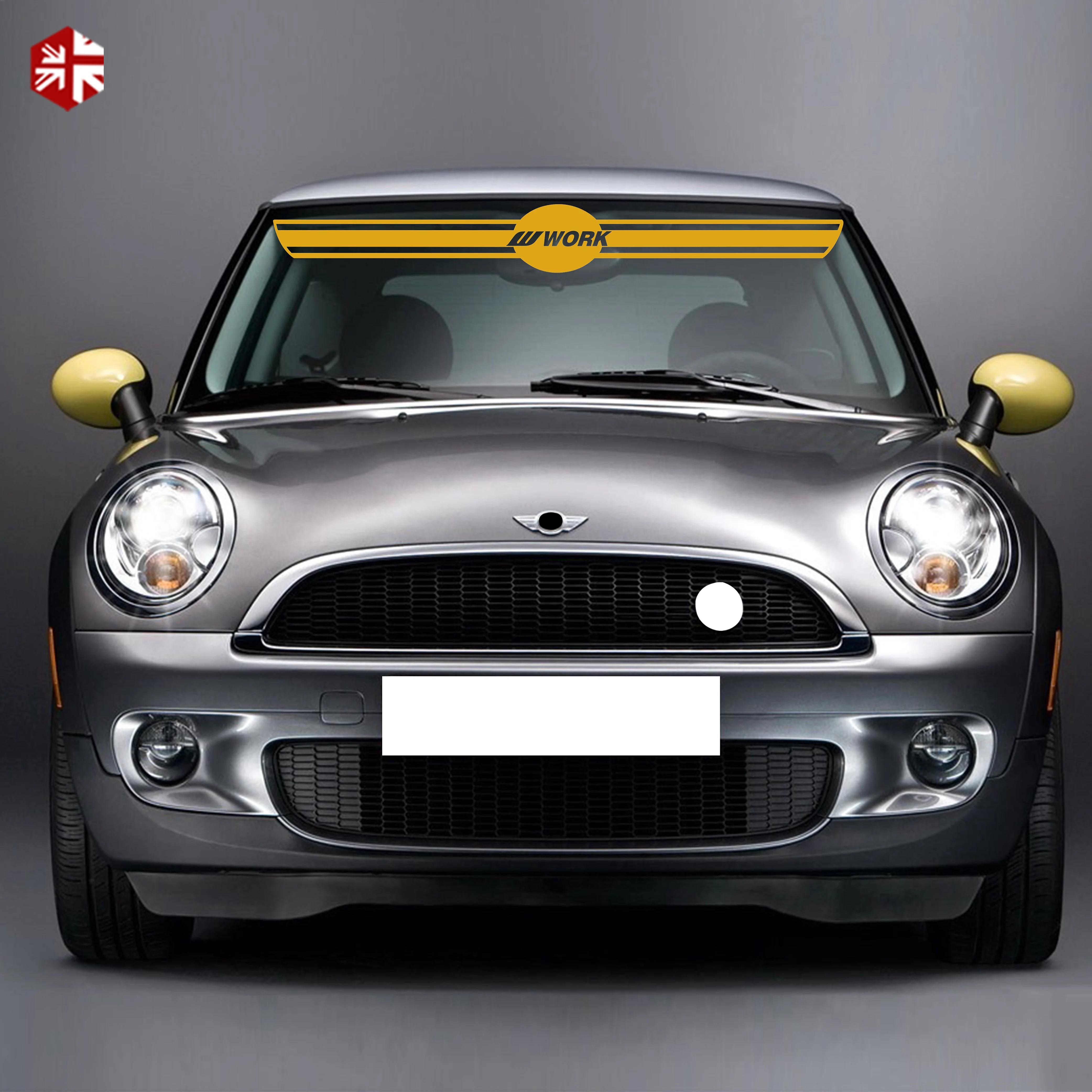 Наклейка на лобовое стекло для Mini Cooper One JCW F55 F56 R56 F60 R60 R50 R53 R61 R57 | Автомобили и