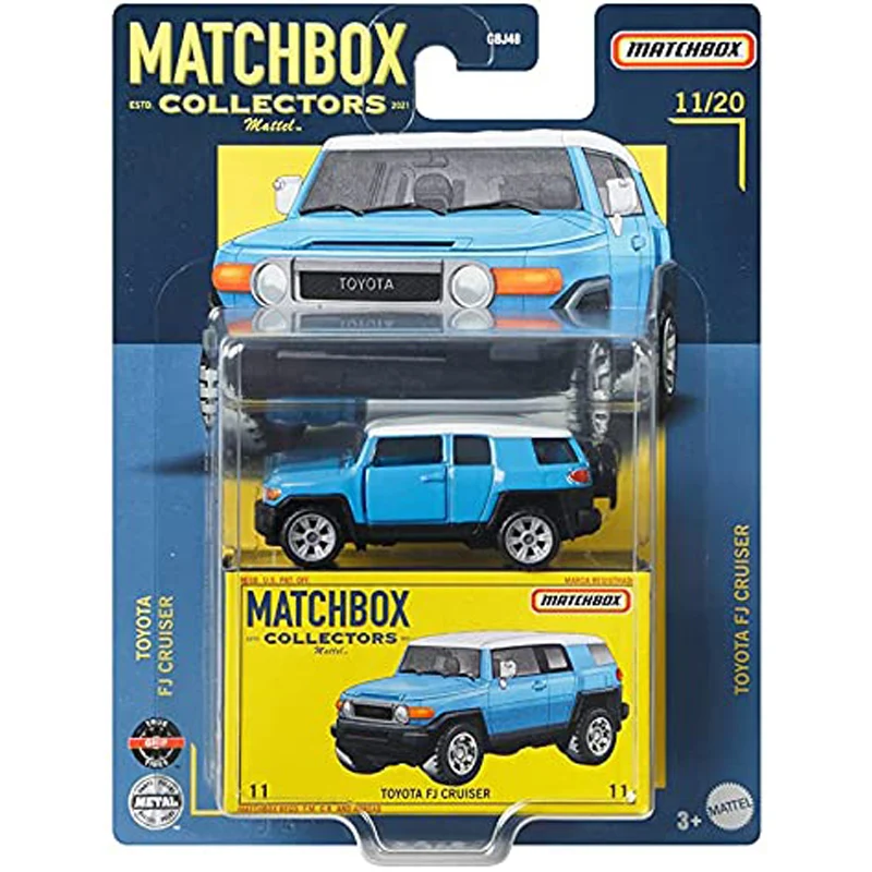 

Коллекторы 2021 года, автомобили для коллекционеров матчей TOYOTA FJ CRUISER 1/64, коллекционные модели автомобилей из металлического сплава, игрушки ...